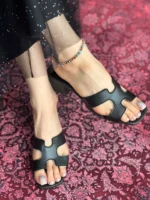 صندل هرمس پاشنه دار