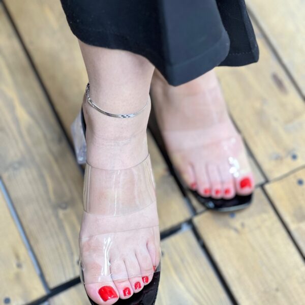 دوبند طلقی پاشنه شیشه ای