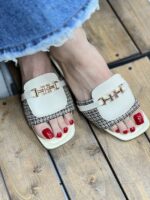 صندل کمر بندی پاشنه pvc