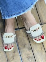 صندل کمر بندی پاشنه pvc