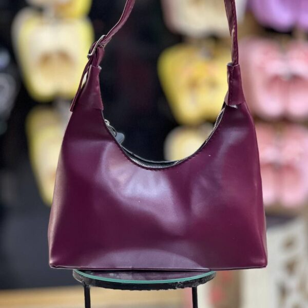 کیف ساده زنانه زرشکی