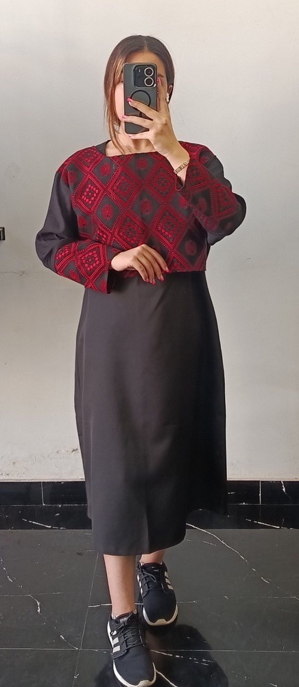 ست سرافون کت سوزن‌دوزی