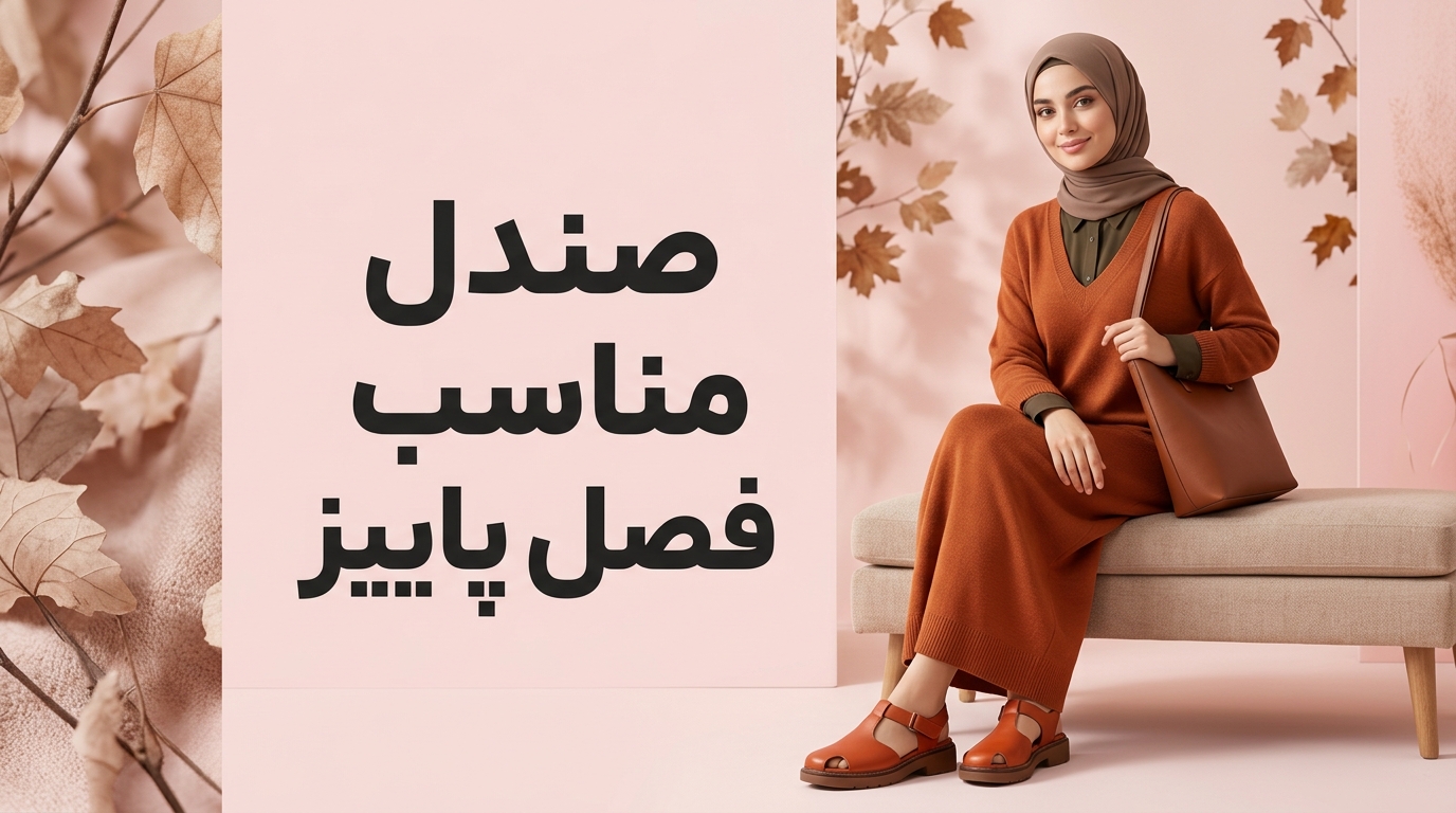 صندل مناسب فصل پاییز