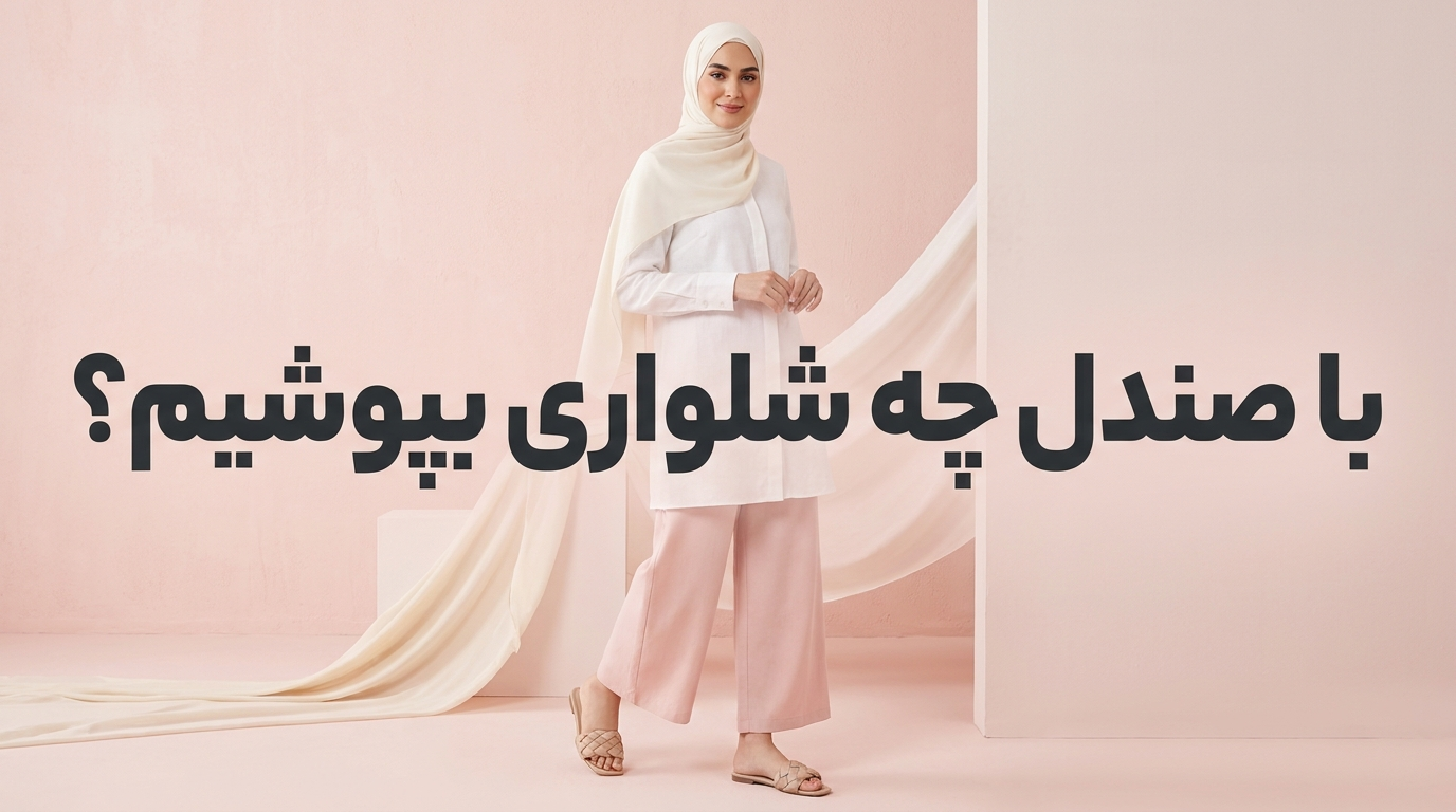 با صندل چه شلواری بپوشیم؟