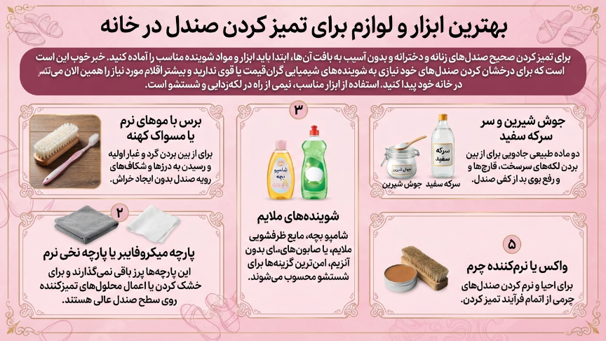 ابزار تمیزکردن صندل