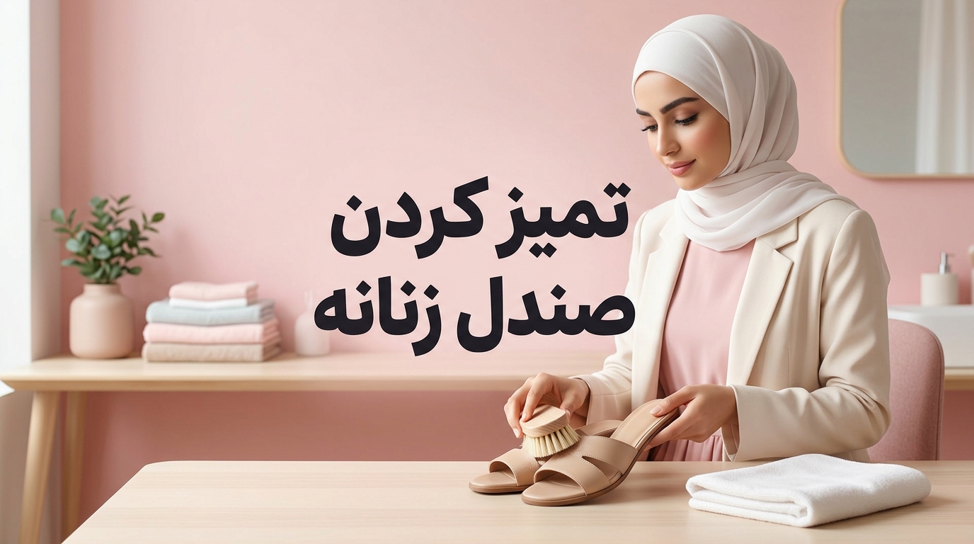تمیزکردن صندل